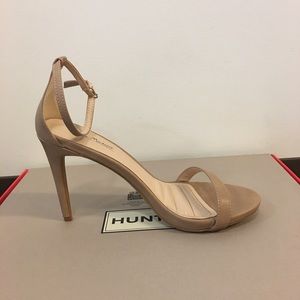 Nude Minimalist Heeled Sandals